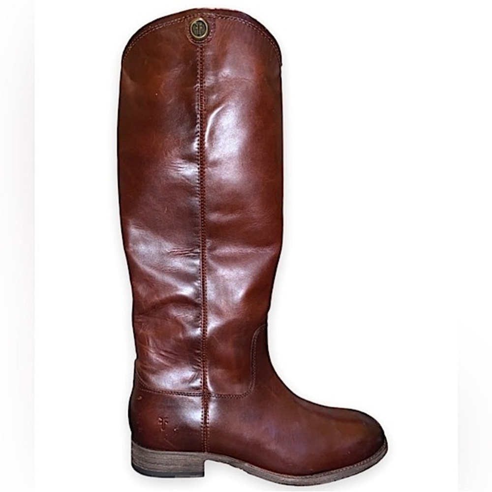 Frye- Melissa Button 2 Tall Leather Boots (Size 7)